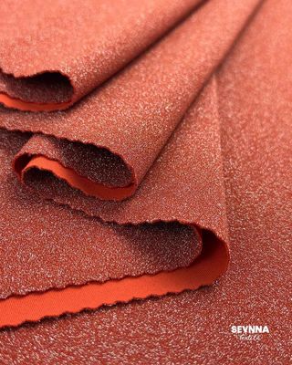 230gm 重量 復旧ナイロンと金属仕上げで夏と秋のための二重編み布