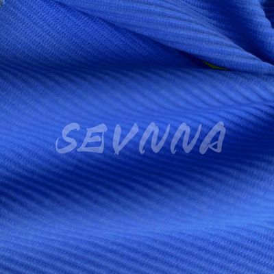 青いポリエステル スパンデックス 織物 服 製造 者