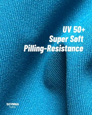 SPF50 リサイクルされたライクラ布 68%ニリットソフトテックスナイロンFD 32%ライクラ素材 環境に優しいフィットネス服用