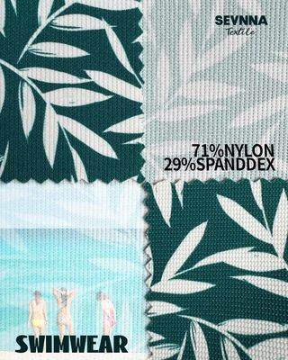 Soft Comfortable Nylon Spandex Fabric for Beach Exploration