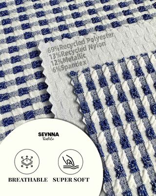 環境に優しい245gm 適正なリサイクルされた水着の布