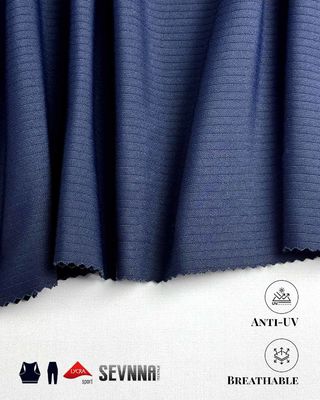 ストレッチライクラ生地 94% ナイロン 6% ライクラ 240gsm 速乾