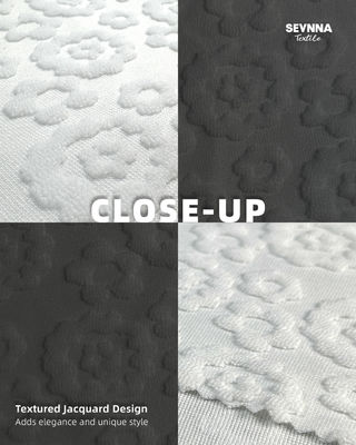 テクスチャードスイムファブリック 95% リサイクルポリエステル 高い耐塩素性