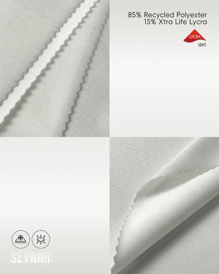 軽量ストレッチライクラ生地 85% リサイクルポリエステル