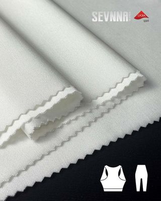 軽量ストレッチライクラ生地 85% リサイクルポリエステル