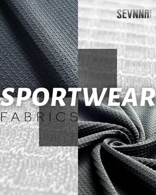 幅160cm UVカット50+ ランニング用生地 リサイクルポリエステル使用 高機能アクティブウェア向け