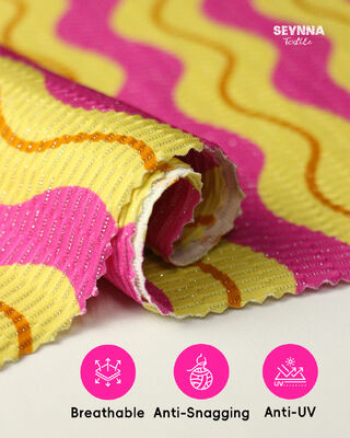 78%リサイクルナイロン 5%メタルシルバー 17%スペンデックス