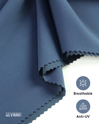 高性能アクティビティウェアのための150cm幅と240gm重さの耐久性のあるスポーツブラ布