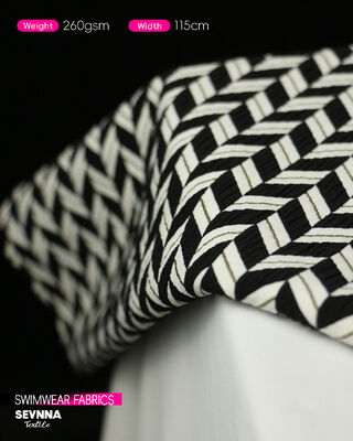 環境に優しい260gmのダブルネクタイ布 夏/秋の着用に適した多用性