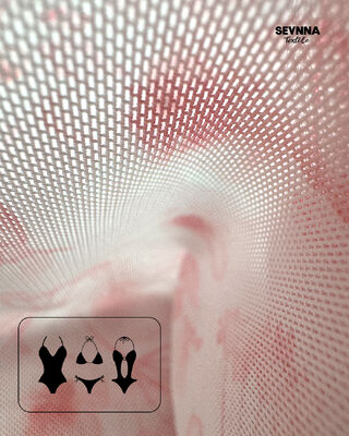 105gm 生物分解性 エコフレンドリー スイミングウェア 織物 155cm 幅 持続可能なスイミングウェア