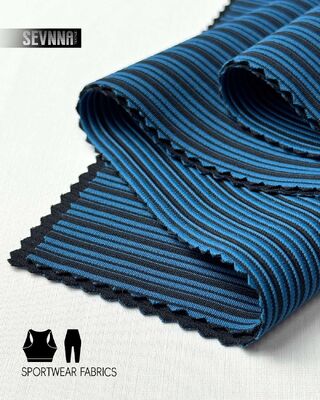 高い伸縮性、吸湿発散性、グリーンテキスタイル認証スポーツブラ生地（アクティブウェア用）