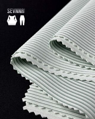 吸湿発散性、伸縮性、防臭性、丸編み加工を施した、アクティブウェア向けの通気性ヨガウェア生地