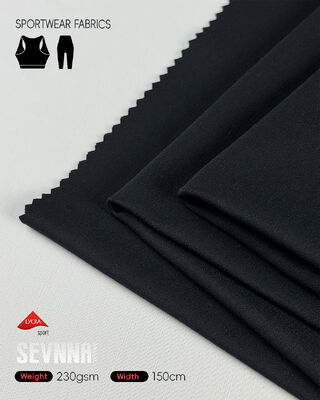 アクティブウェアとヨガパンツ向けの、優れた通気性、ストレッチ性、吸湿速乾性、高弾性を備えたライクラ生地