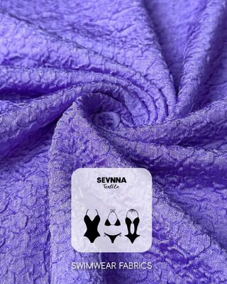 86% リサイクルナイロン UPF 50+ 245gm 高性能水着とスポーツ用服用 質感のある水着