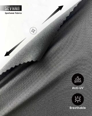 150cm 幅 アクティブウェアのための迅速な乾燥と湿度吸収特性を備えた機能面織物