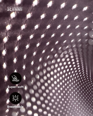 UPF 50+ ランニング・ファブリック 190Gsm 重量 高性能アスリート用繊維用 フラットロックシーム