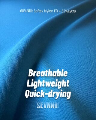 UV Protection Quick Drying High Elasticity Stretch Lycra Fabric for Activewear and Swimwear