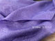 水着の生地の光っているBling紫色のリサイクルされたOeko Texの標準100