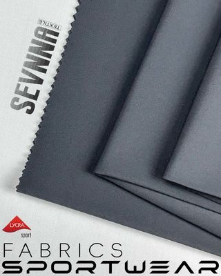 152cm 幅 ストレッチ リクラ 繊維 72% リサイクル素材と 28% エクストラライフ リクラ