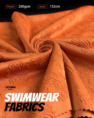 260gsm、幅132cmのエコフレンドリーテキスタイル向け洗濯機洗い可能なサステナブルリサイクルポリエステル生地