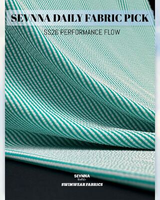 180gsm Breathable Quick-drying Recycled Swimwear Fabric for Sustainable Swimwear Production