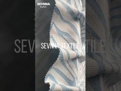 高密度 双重編み物 86% リサイクルポリエステル 14% スパンデックス