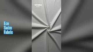 環境に優しく耐久性のあるリサイクル水泳生地