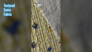 テクスチャードスイム生地: 高伸縮性耐塩素性