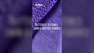 テクスチャードスイムファブリック UPF 50+ リサイクルナイロン